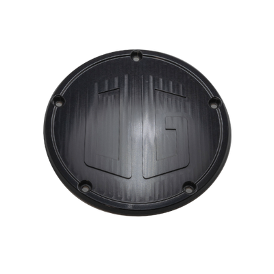 OG Twin Cam Derby Cover — CNC-machined 6061‑T6 billet aluminum, black anodized