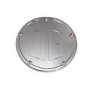 Chrome OG derby cover for Harley Big Twin motorcycles