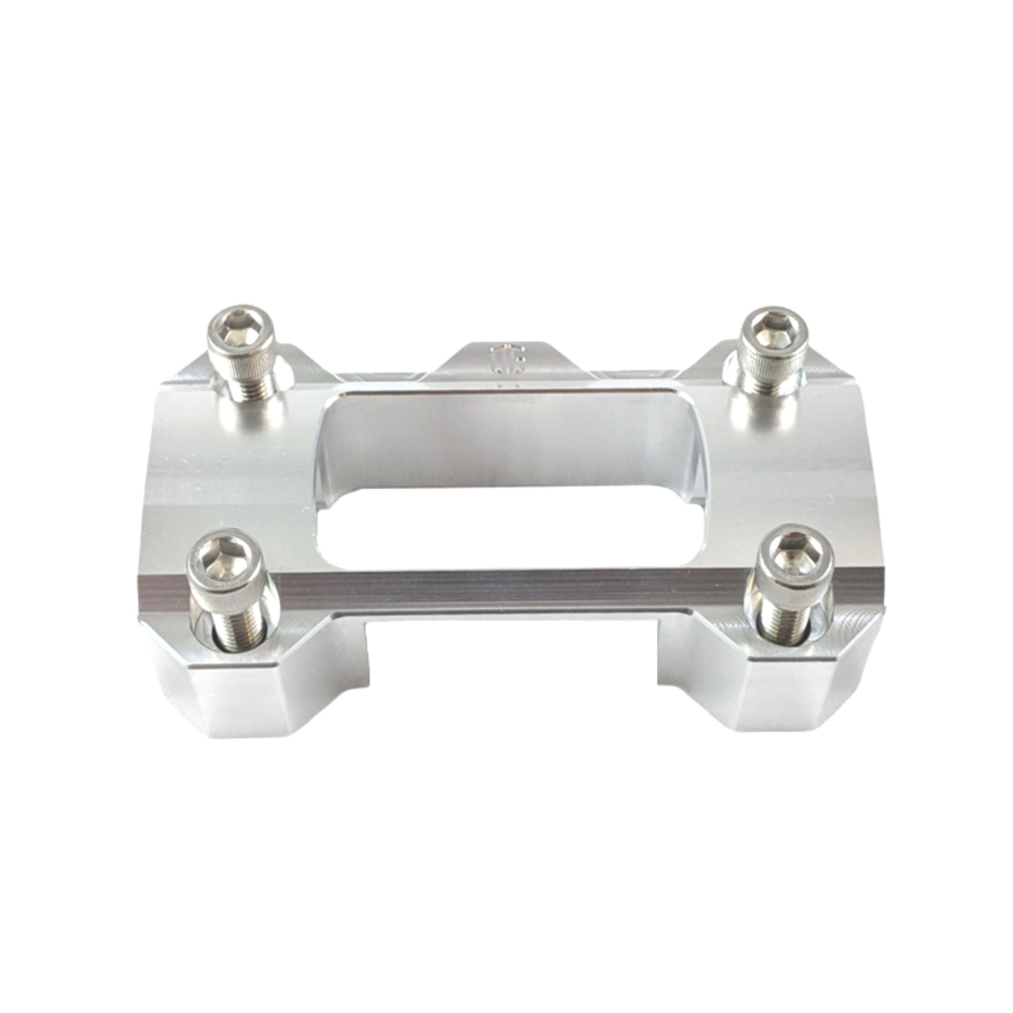 Aluminium CNC digital gauge top clamp for motorcycle handlebars