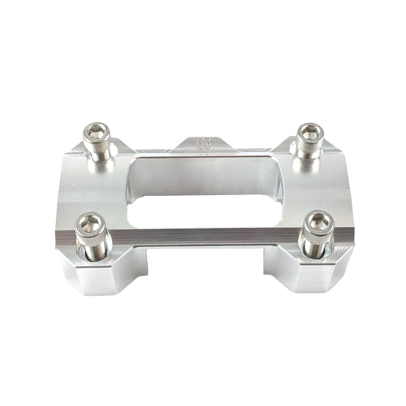 Aluminium CNC digital gauge top clamp for motorcycle handlebars