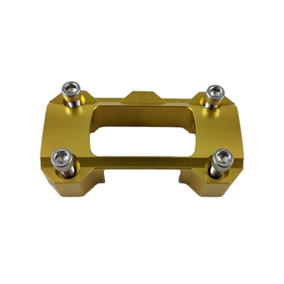 OG digital gauge top clamp, gold anodized