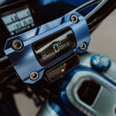 OG Digital Gauge Top Clamps installed on a Softail Low Rider ST FXLRST 2024