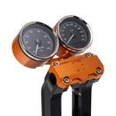 OG Orange Dual Billet Gauge Pods Rear Mount