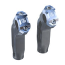 Pair of OG aluminum dual riser top clamps for handlebars