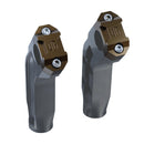 OG Dual Risers bronze top clamps for motorcycle handlebar risers