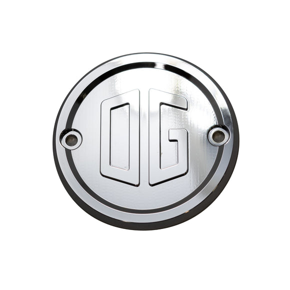 Chrome OG points cover for Harley Evo and Sportster