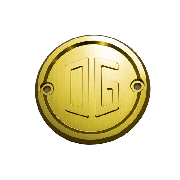 Gold OG points cover for Harley Evo and Sportster