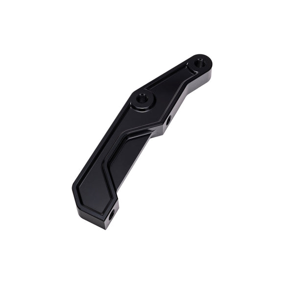 Black Front Radial Brake Caliper Mount for Harley Davidson