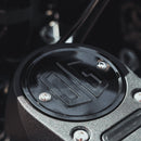 OG Black Anodized Gauge Block Off Plate installed on a Dyna