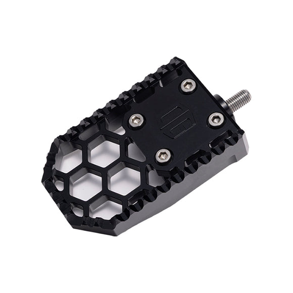 Black Harley Davidson and Indian Touring Bagger Brake Pedal Gripper kit for Adjustable Brake Arm