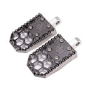 Black Chrome Harley Davidson OG HoneyComp V3 Foot Pegs
