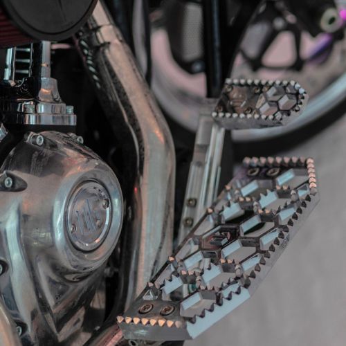 HoneyComp V3 mini motorcycle brake pedal gripper for adjustable brake arm