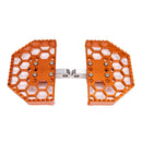 OG Orange Mini Floorboards for Harley-Davidson