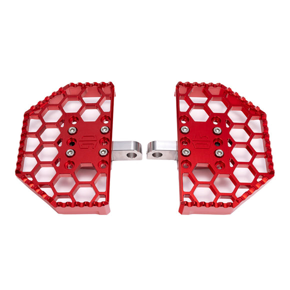OG Red Mini Floorboards for Harley-Davidson