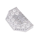 Aluminum Finish OG HoneyComp V3 Mini Floorboards Replacement Gripper