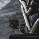 OG HoneyComp V3 mini motorcycle floorboard, black