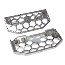 OG Indian Bagger HoneyComp V3 Chrome Honeycomb Floorboards