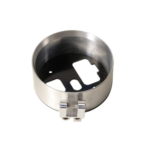 OG Indian Chief billet aluminum gauge pod - Dark Horse