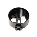 OG Moto Billet Gauge Pod for 2021+ Indian Chief — black anodized with carbon fiber backing