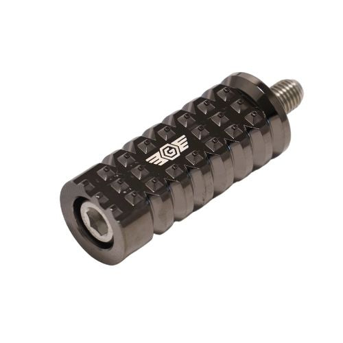 OG Indian Gripper shifter peg black chrome