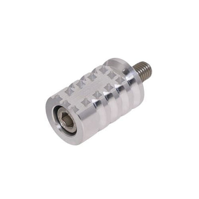 OG Indian Shorty Gripper Shifter Peg — machined 6061‑T6 chrome with V3 gripper for Indian motorcycles