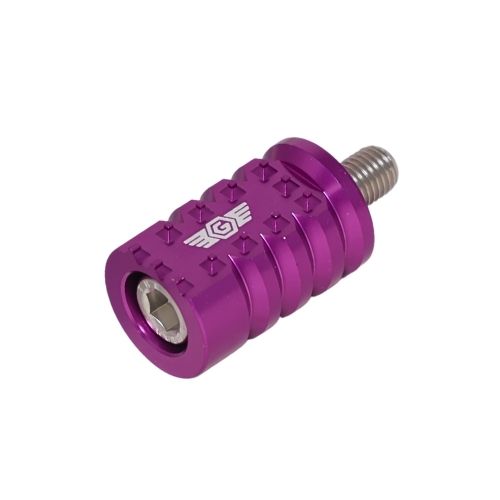 OG Indian Shorty Gripper purple motorcycle shifter peg