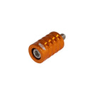Anodized orange aluminum shorty shifter peg for Indian motorcycles