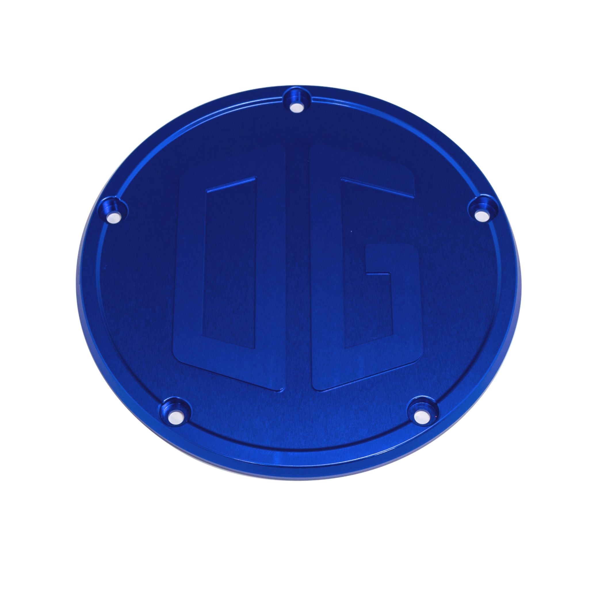 OG M8 blue anodized aluminum bagger derby cover for motorcycle