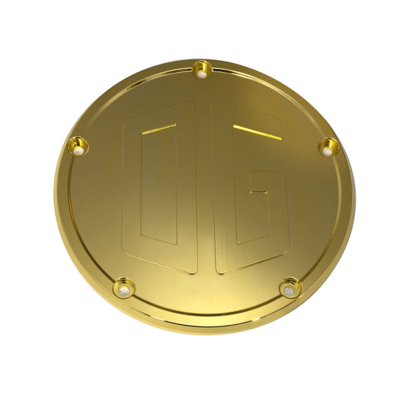 OG M8 bagger derby cover gold-plated