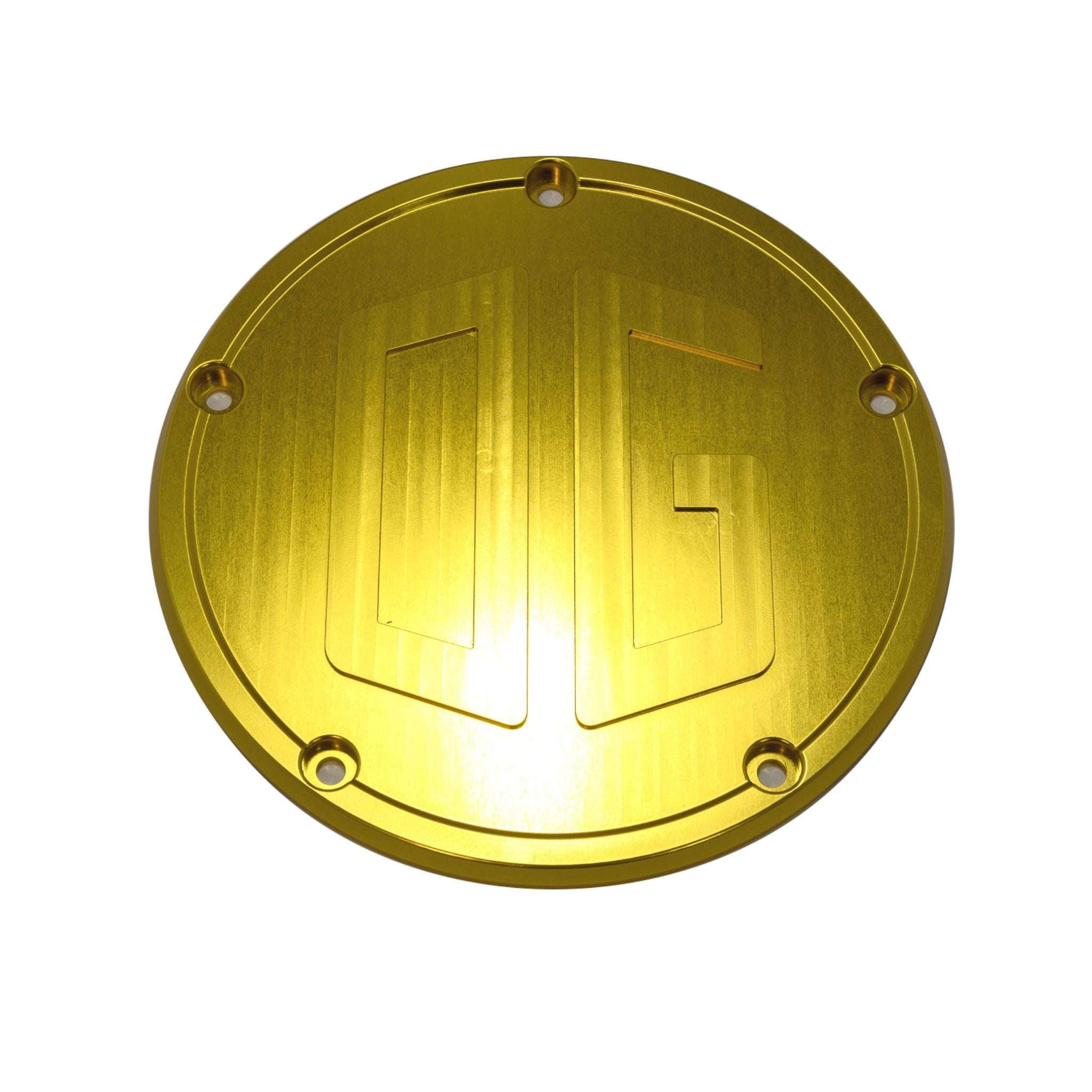 OG M8 Bagger derby cover – gold anodized