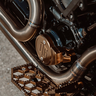 OG M8 Gen 2 Cam Cover Classic Bronze installed on a 2026 Road Glide