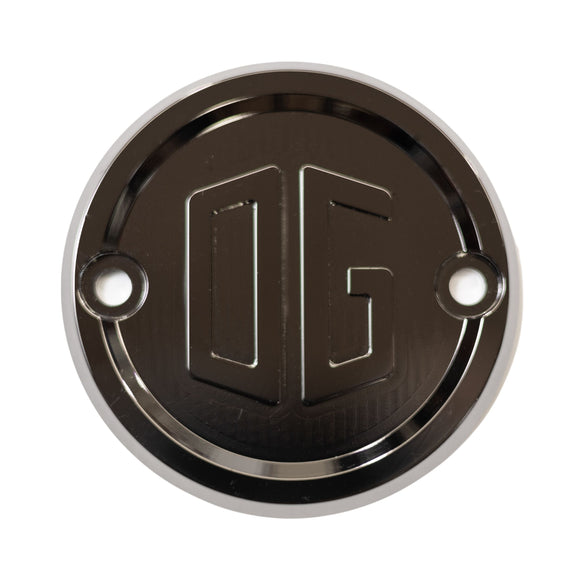 OG M8 points cover black chrome motorcycle ignition cover for Harley M8
