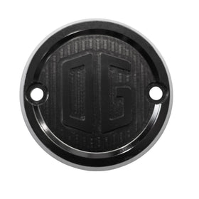 OG M8 Points Cover black billet aluminum timing cover with machined OG logo