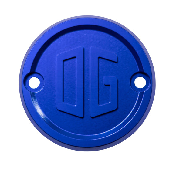 OG M8 blue points cover anodized billet aluminum motorcycle engine cap