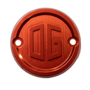 Red OG M8 anodized billet aluminum points cover