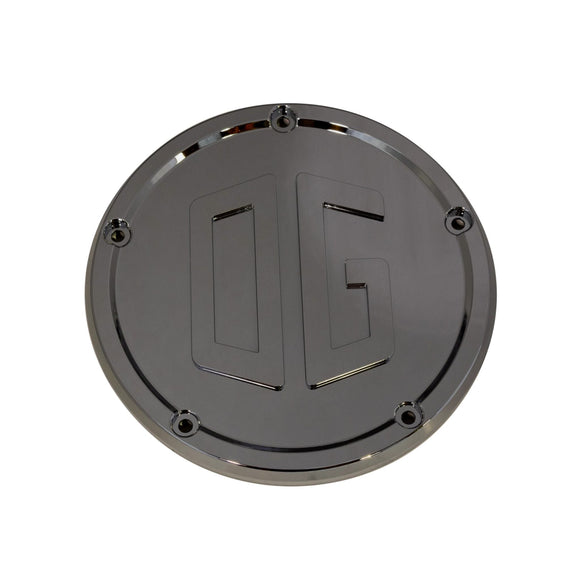 OG M8 Softail derby cover black chrome