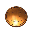 Orange OG M8 Softail derby cover