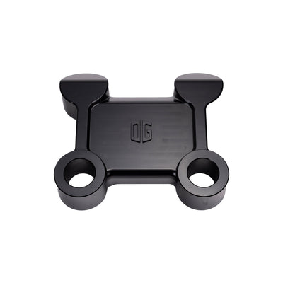 OG Black M8 Softail Pull Back Plate