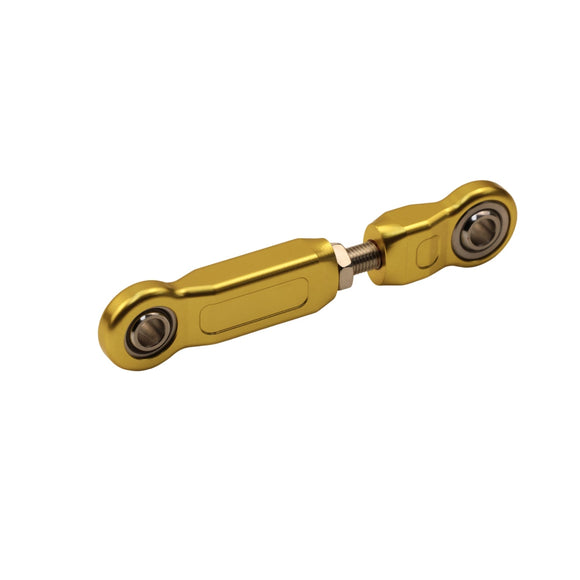 Gold adjustable mid-control motorcycle shift linkage