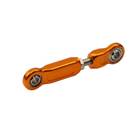 Orange anodized aluminum adjustable shift linkage