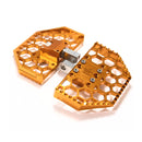 OG Mini floorboards orange CNC aluminum motorcycle footpegs