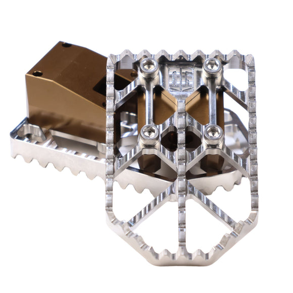 OG Moto X aluminium bronze motorcycle foot peg