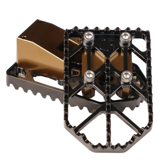 OG Moto‑X black and bronze motorcycle foot peg