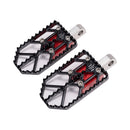Black on Red Motocross Style Harley Davidson Foot Peg OG Moto X Foot Pegs