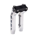 OG Aluminum Performance 8.5 inch Pull Back Riser Legs with Black Performance Top Clamp