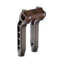 OG Black Chrome Performance 8.5 inch Pull Back Riser Legs with Bronze Performance Top Clamp