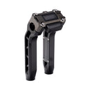 OG Black Performance 8.5 inch Pull Back Riser Legs with Black Chrome Performance Digital Gauge Top Clamp