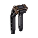 OG Black Performance 8.5 inch Pull Back Riser Legs with Bronze Performance Digital Gauge Top Clamp