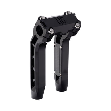 OG Black Performance 8.5 inch Pull Back Riser Legs with Black Performance Top Clamp