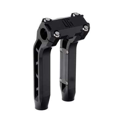 OG Black Performance 8.5 inch Pull Back Riser Legs with Black Performance Top Clamp